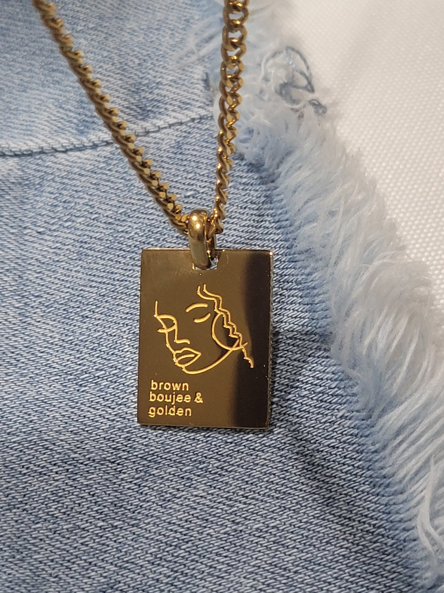 BOUJEE & GOLDEN NECKLACE