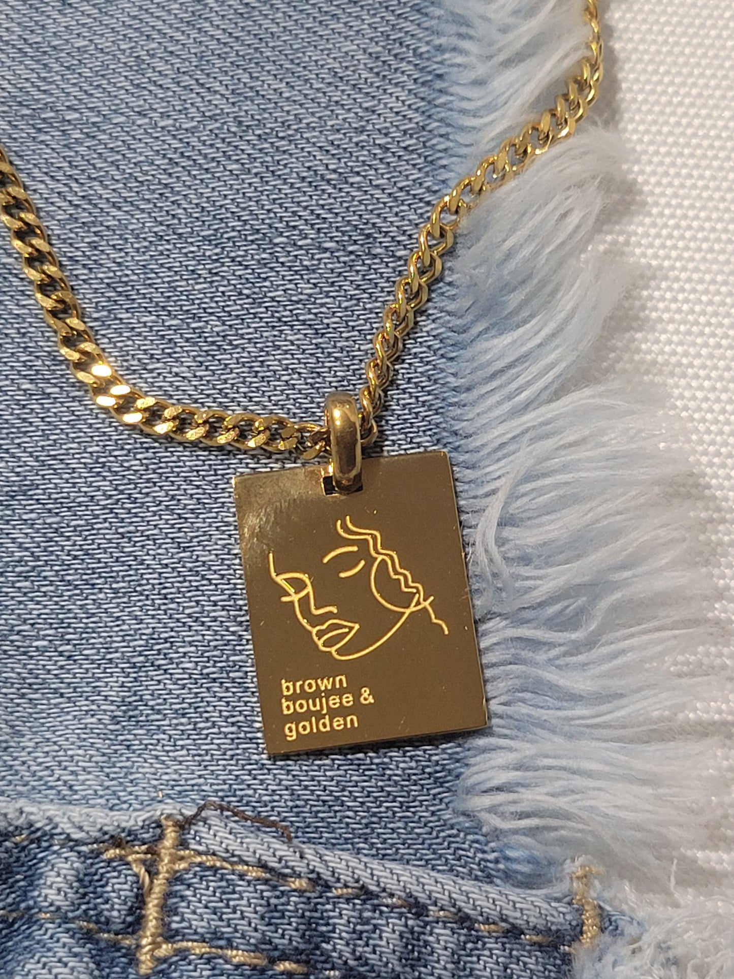 BOUJEE & GOLDEN NECKLACE