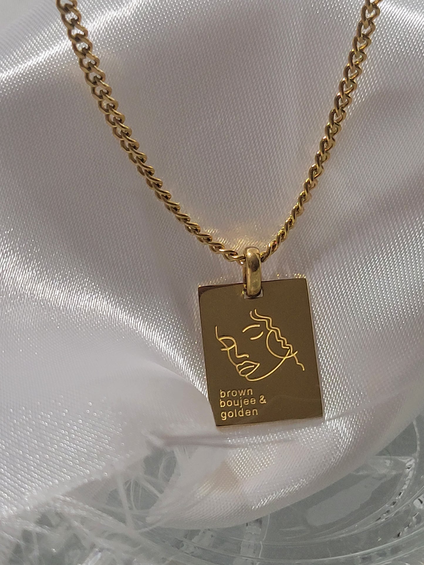 BOUJEE & GOLDEN NECKLACE
