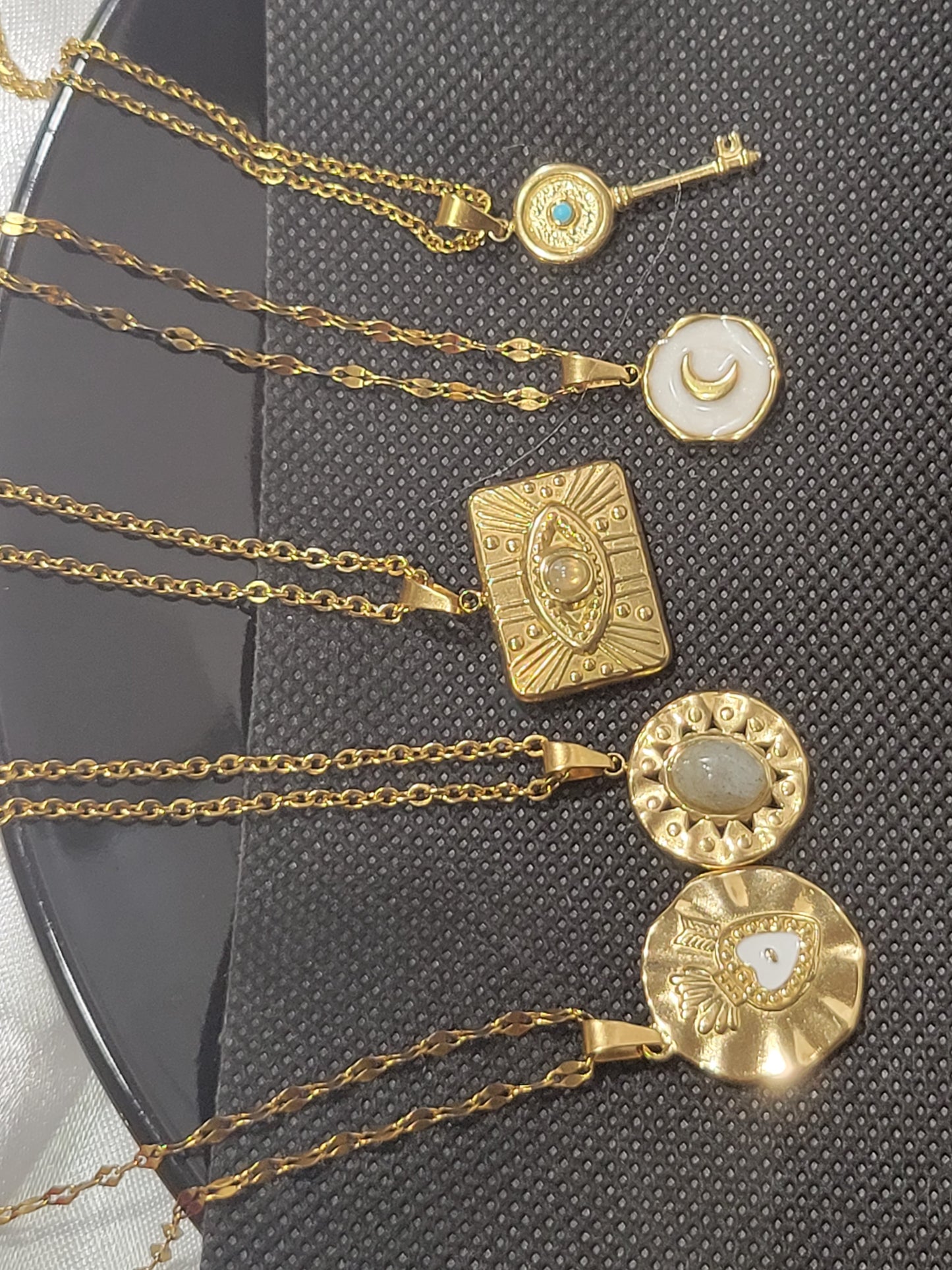 LUNA CHARM NECKLACE