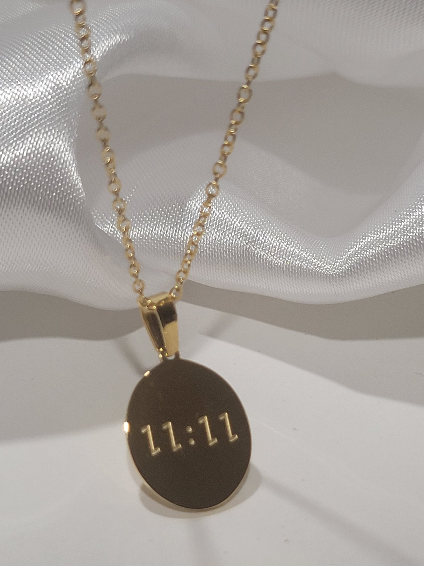 11:11 ANGEL NUMBER 18K GOLD PLATED