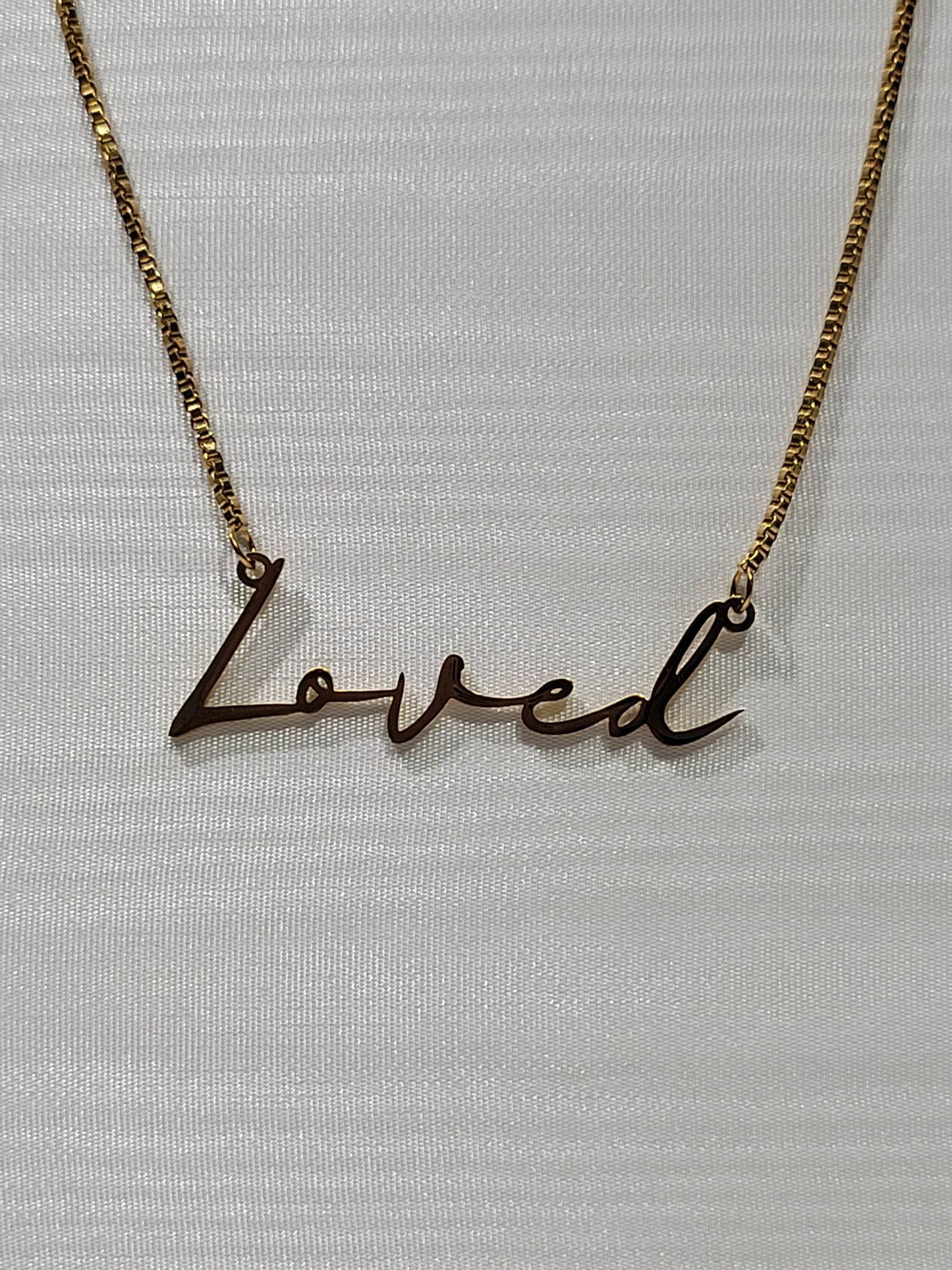 LOVED CHARM NECKLACE