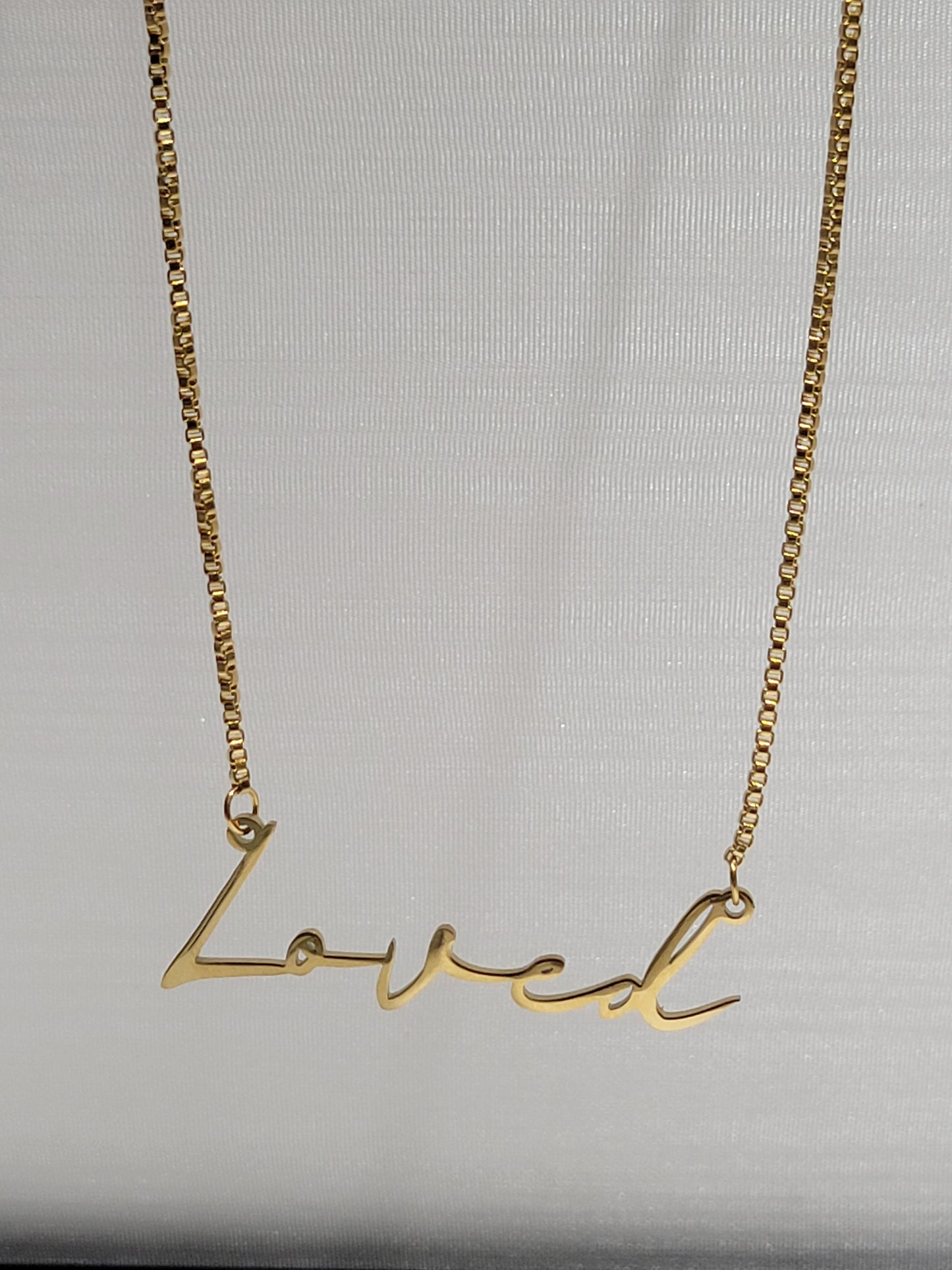LOVED CHARM NECKLACE