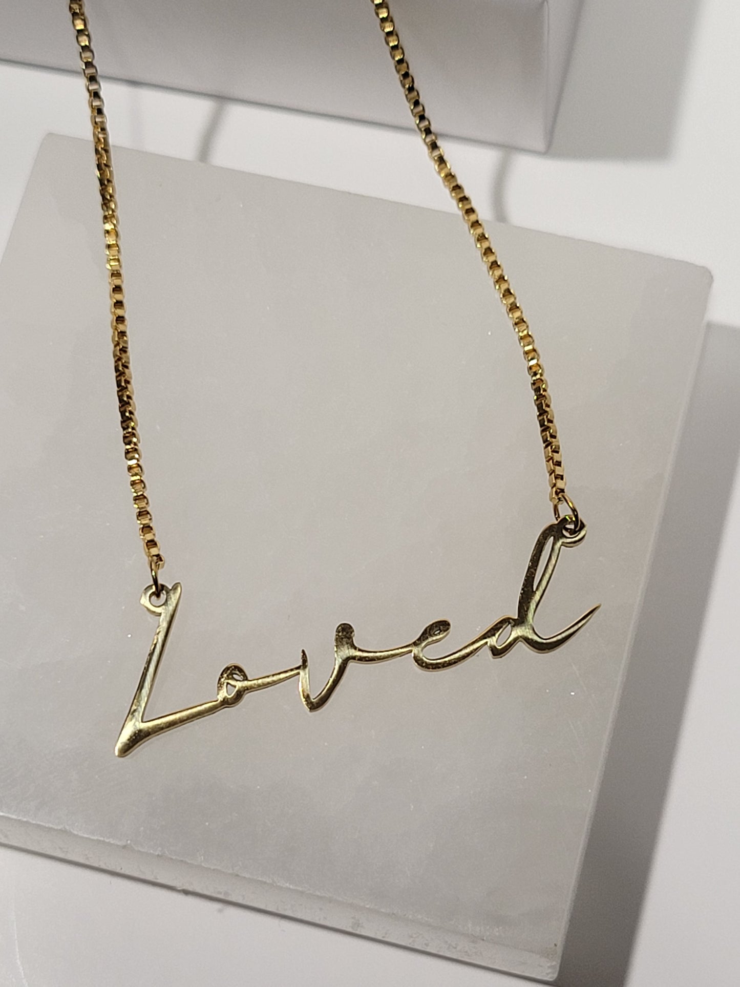 LOVED CHARM NECKLACE