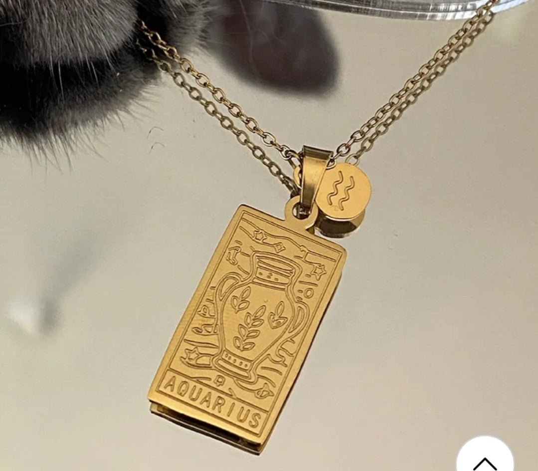 ZODIAC STARS NECKLACE.