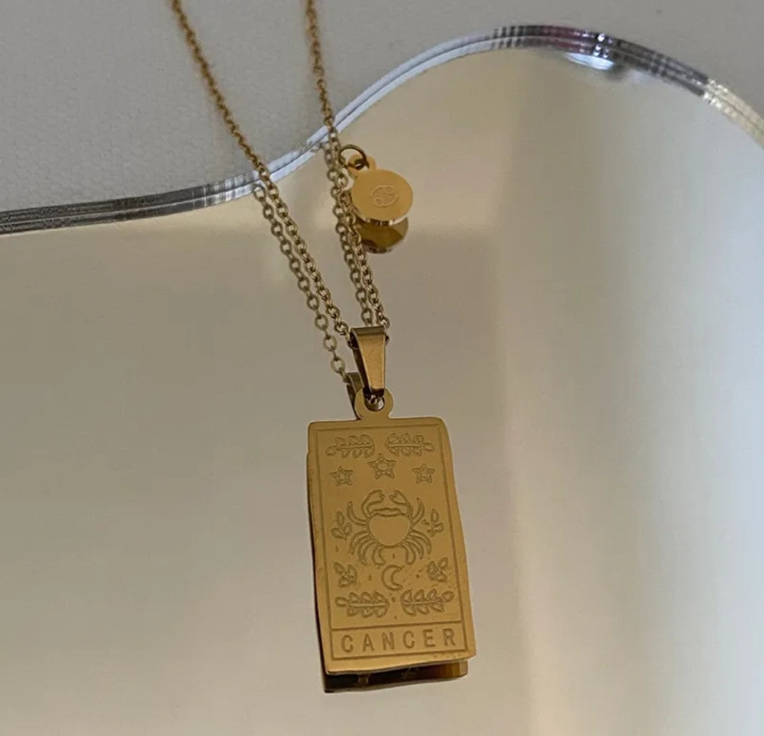 ZODIAC STARS NECKLACE.