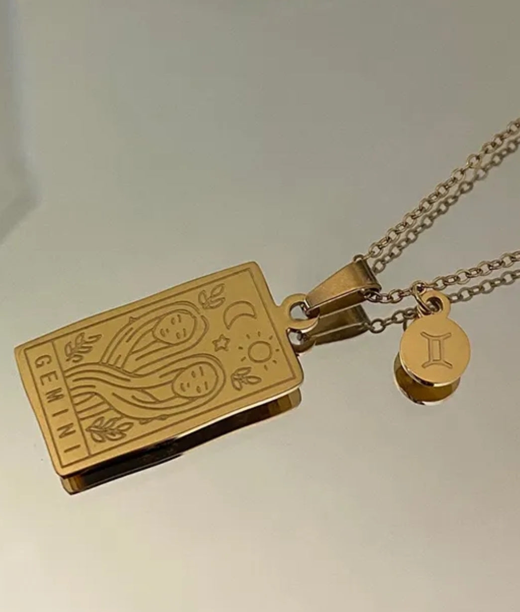 ZODIAC STARS NECKLACE.