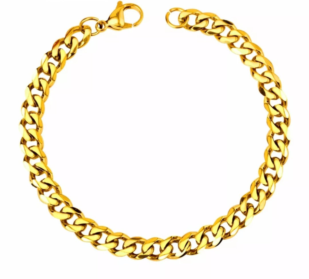 CUBAN LINK CHAIN BRACELET