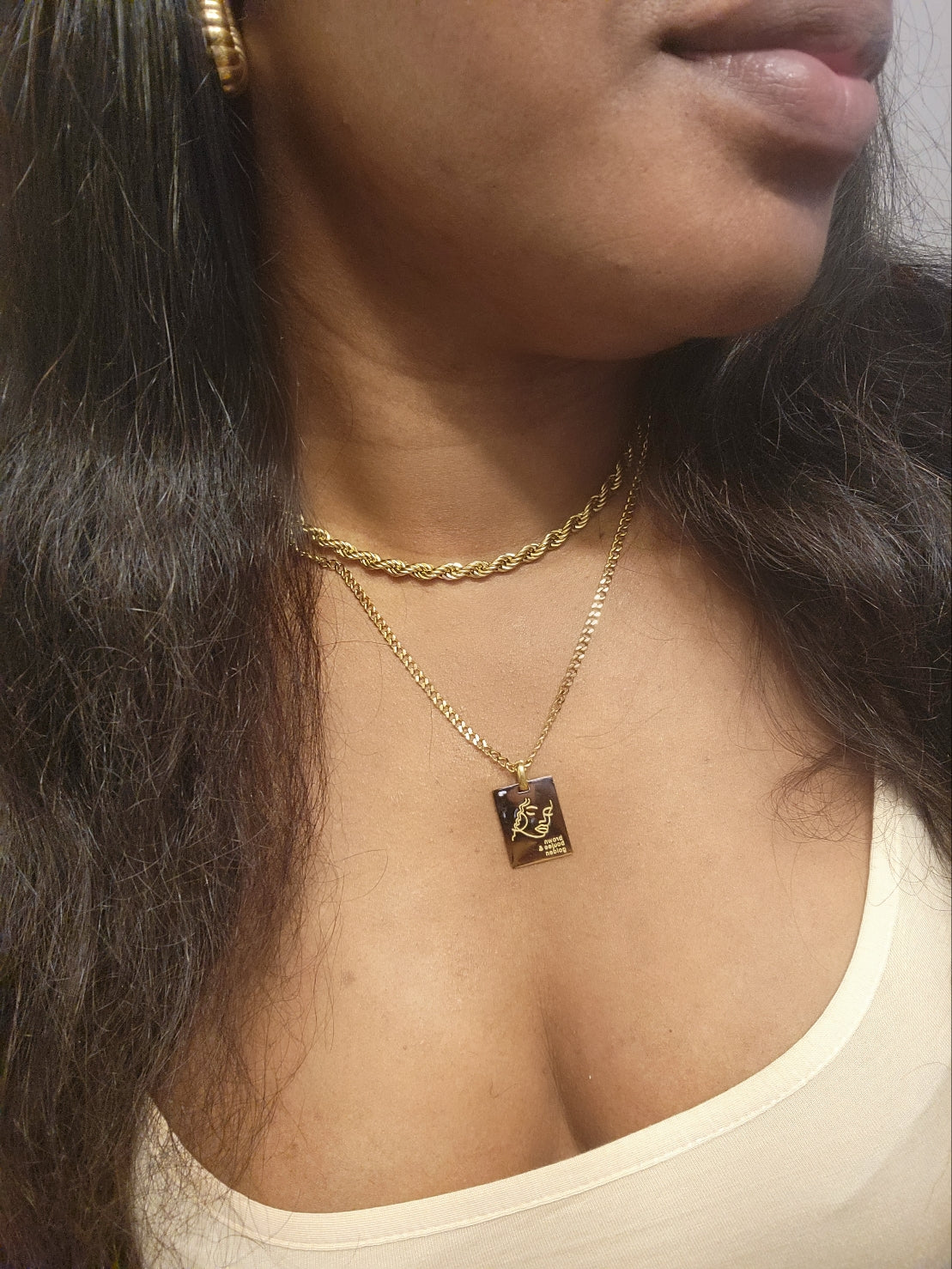 BOUJEE & GOLDEN NECKLACE