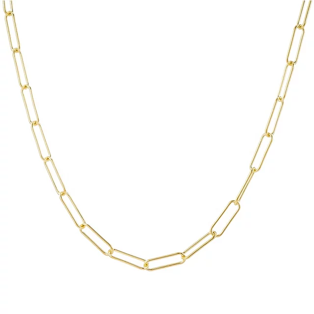 NORA PAPER CLIP NECKLACE