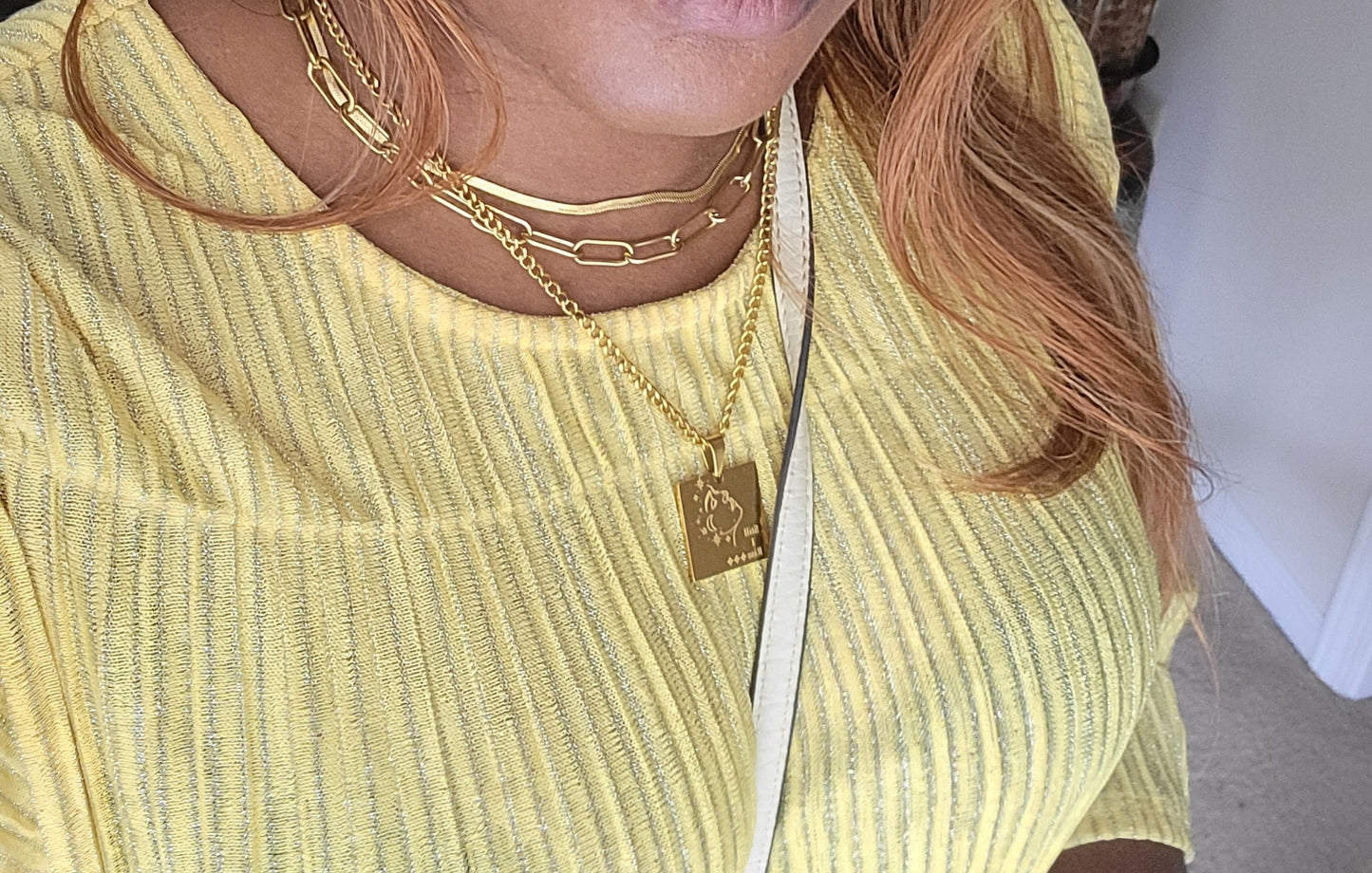 NORA PAPER CLIP NECKLACE