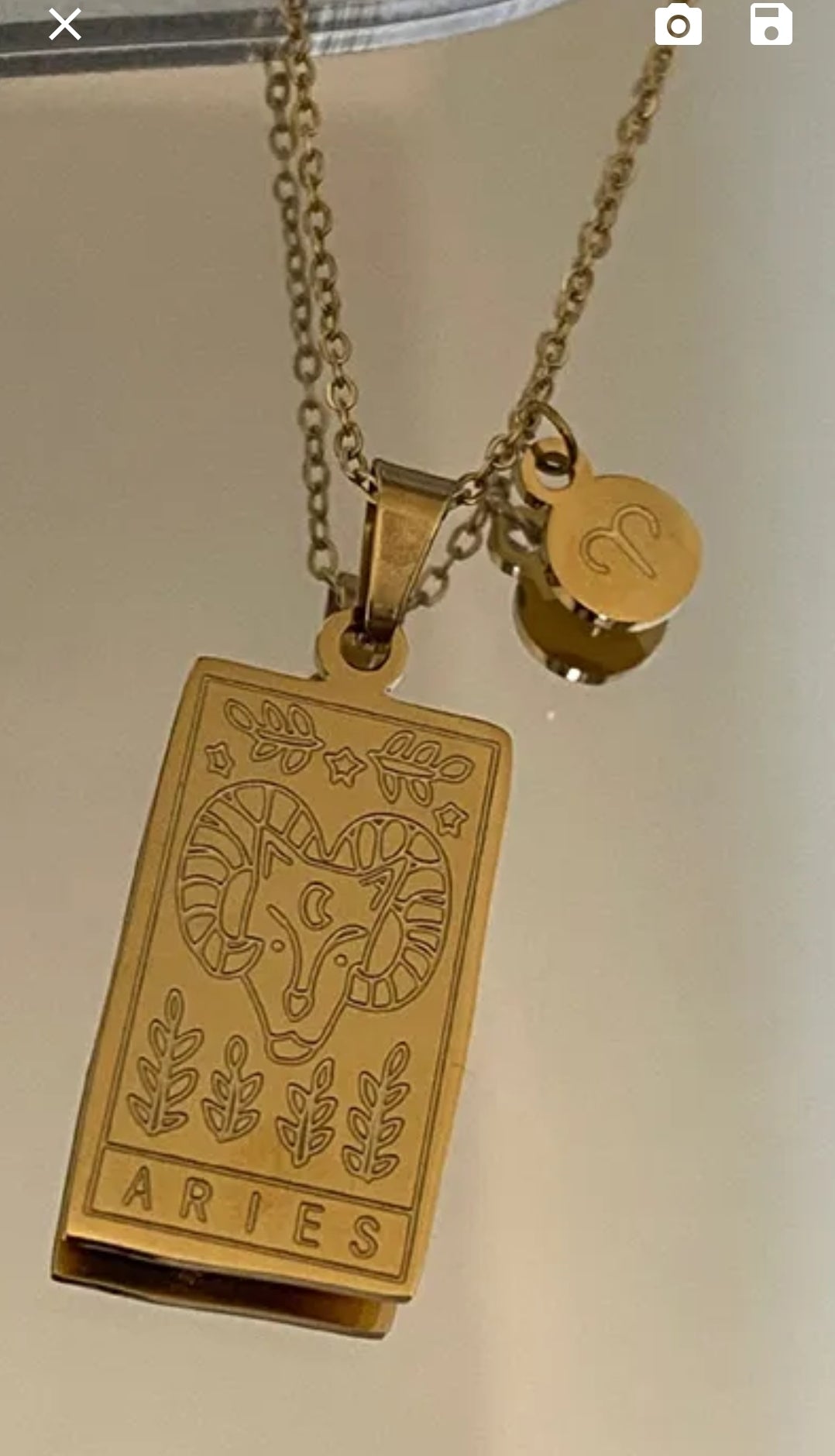 ZODIAC STARS NECKLACE.
