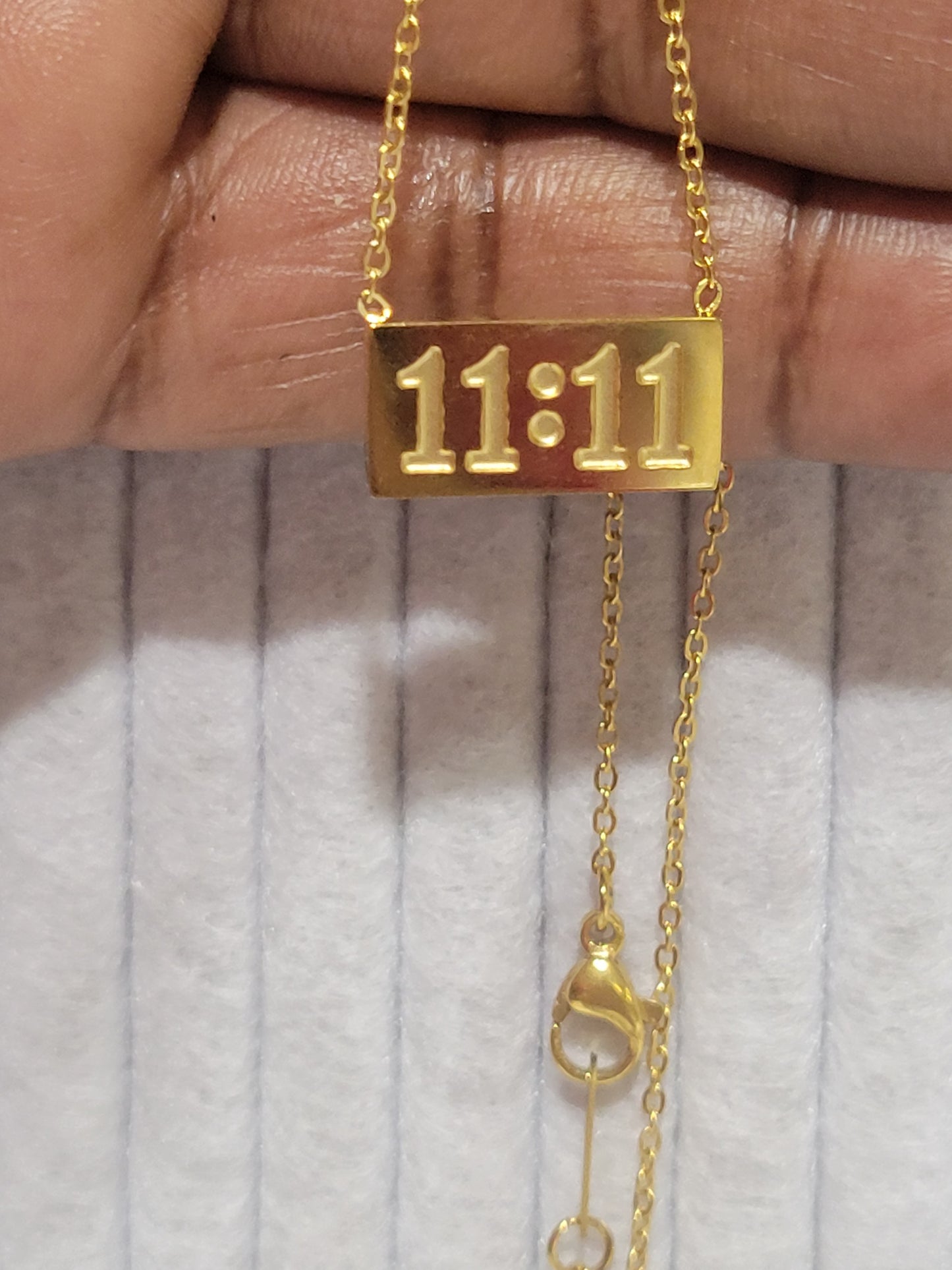 11:11 ANGEL NUMBER NECKLACE