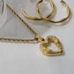 EAGLE HEART PENDANT NECKLACE