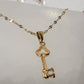 KEY CHARM NECLACE