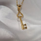 KEY CHARM NECLACE