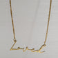 LOVED CHARM NECKLACE