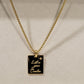 LIFE IS YOUR CREATION NECKLACE