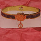 LOUISE V OPEN CUFF BRACELET