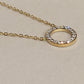 CIRLCE CHARM NECKLACE