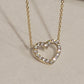 HEART CHARM PENDANT NECKLACE