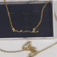MAMA SIGNATURE NECKLACE