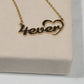 4EVER LOVE CHARM NECKLACE