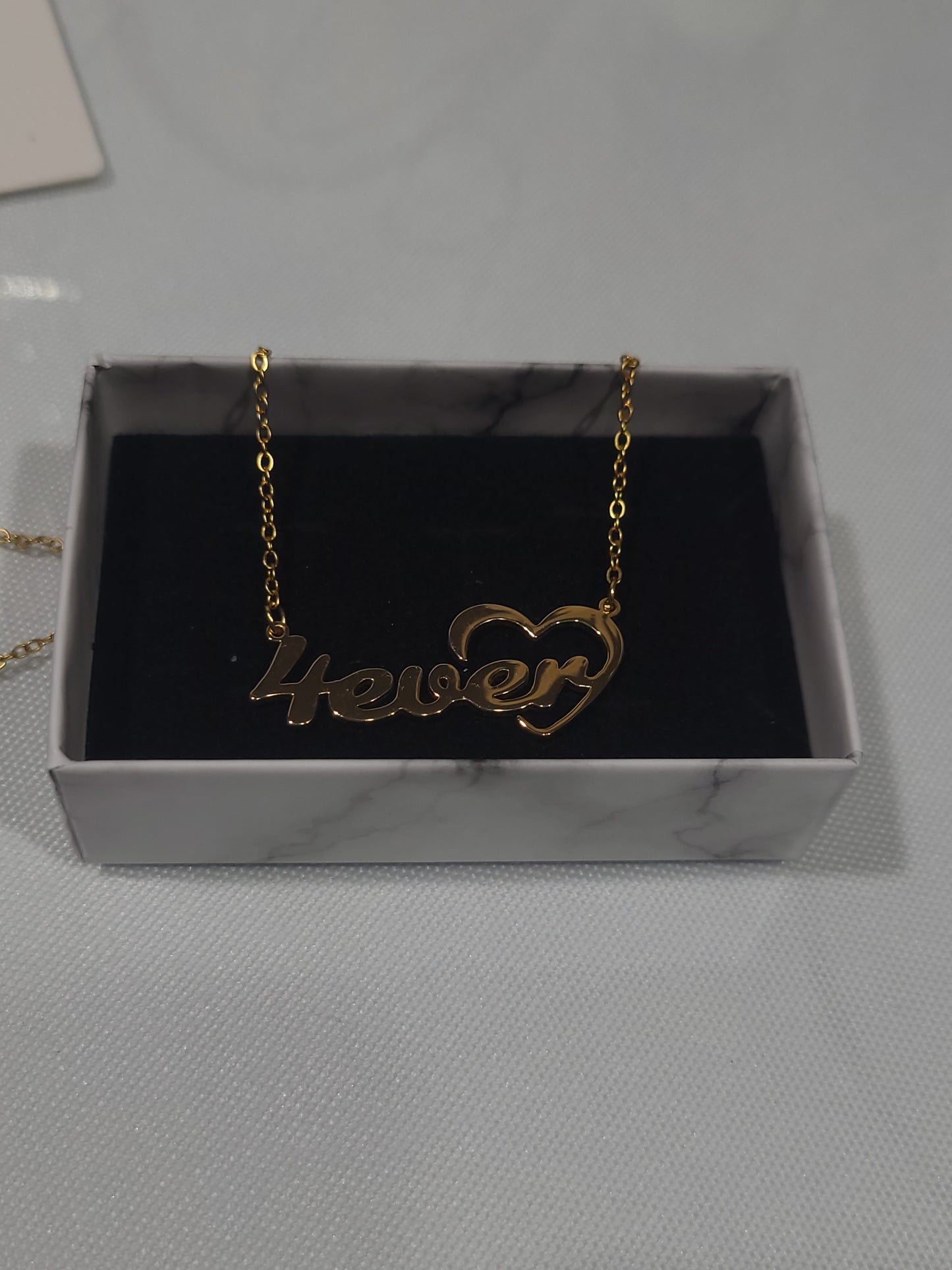 4EVER LOVE CHARM NECKLACE