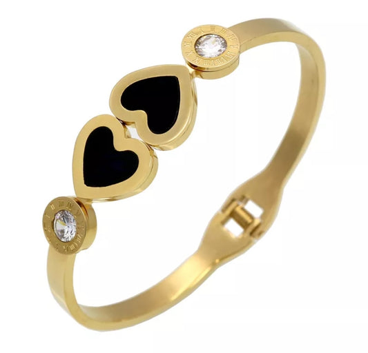 Double Heart Charm