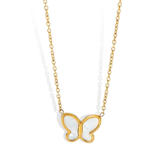 18K BUTTERFLY CHARM