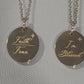 FAITH OVER FEAR AFFIRMATION NECKLACE