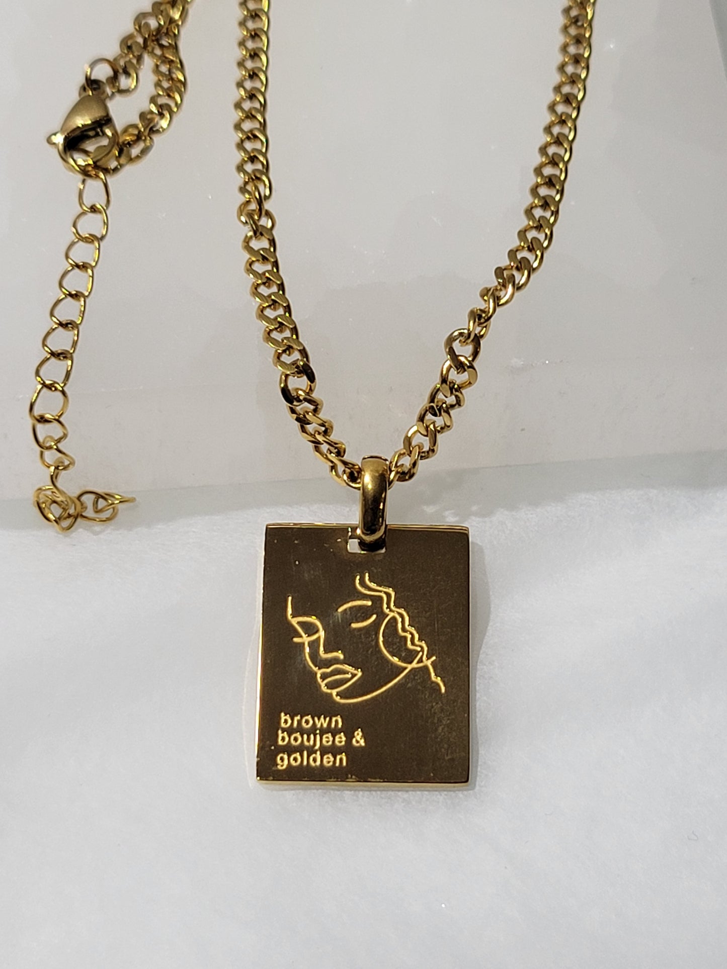 BOUJEE & GOLDEN NECKLACE
