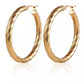 ENA GOLD HOOPS