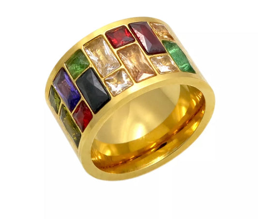 ROSI MULTI-COLORED RING