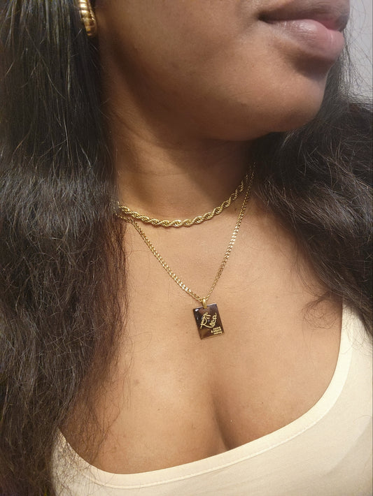 BOUJEE & GOLDEN NECKLACE