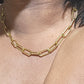 NORA PAPER CLIP NECKLACE