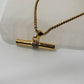 T-CHARMS PENDANT NECKLACE