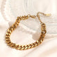 CLASSY CUBAN LINK ANKLETS