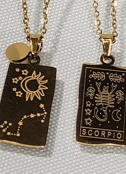 ZODIAC STARS NECKLACE.