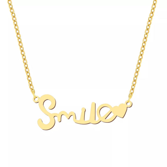 SMILE CHARM NECKLACE