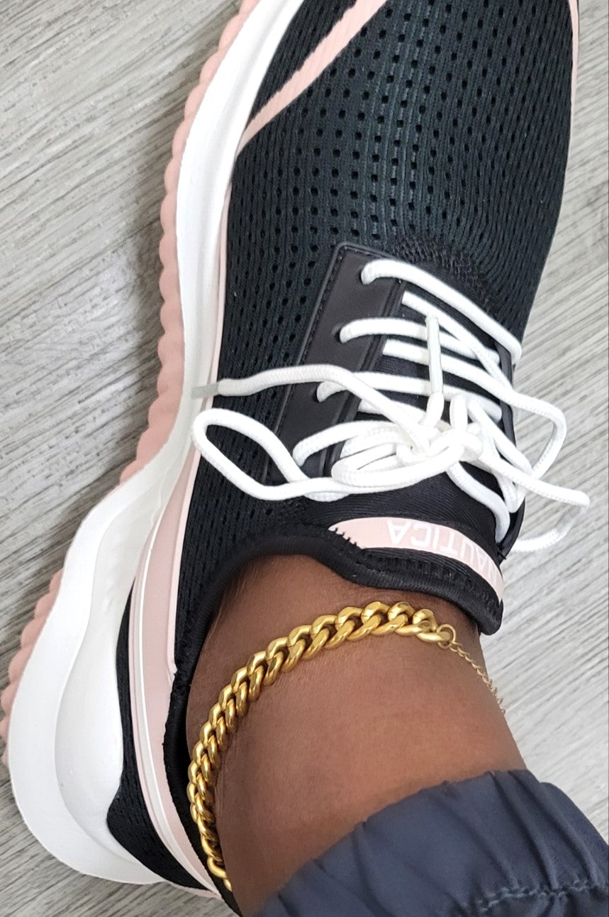 CLASSY CUBAN LINK ANKLETS